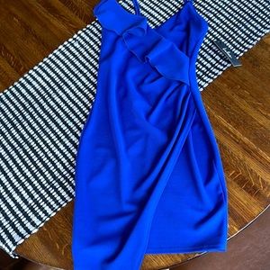 NWT Royal Blue Lulu’s Dress, size XS